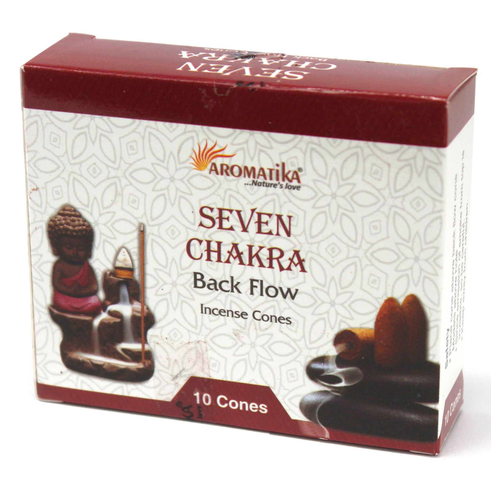 Cones Refluxo Aromatika - 7 Chakras