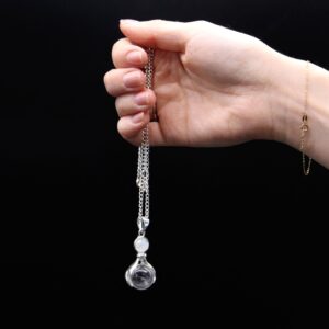 Colar Mãos de Cura - Quartzo Rosa