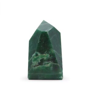 Puntas de piedra preciosa de aprox. 6 cm (0,5 kg) - Jade indio