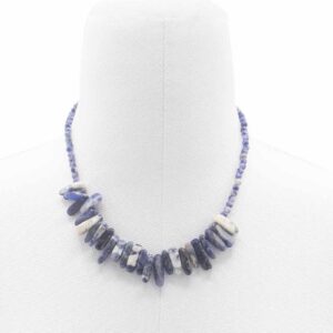 Colar Longstone - Sodalite