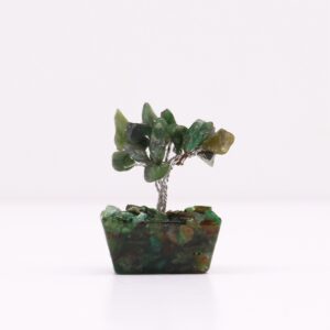 Mini Árvore com Orgonite - Aventurina Verde