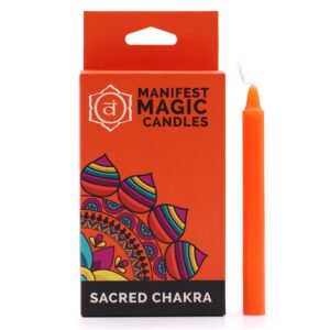 Velas Mágicas Manifestação - Chakra Sacral
