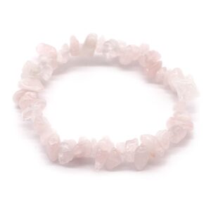 Pulseira Fragmentos - Quartzo Rosa