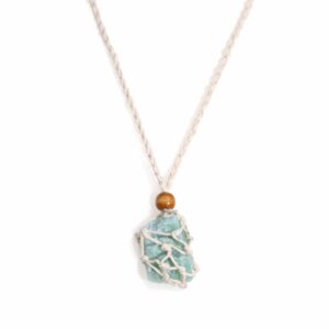 Cordão para Colar de Cristais - Branco