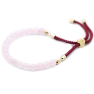 Pulseira Elo Vital - Quartzo Rosa
