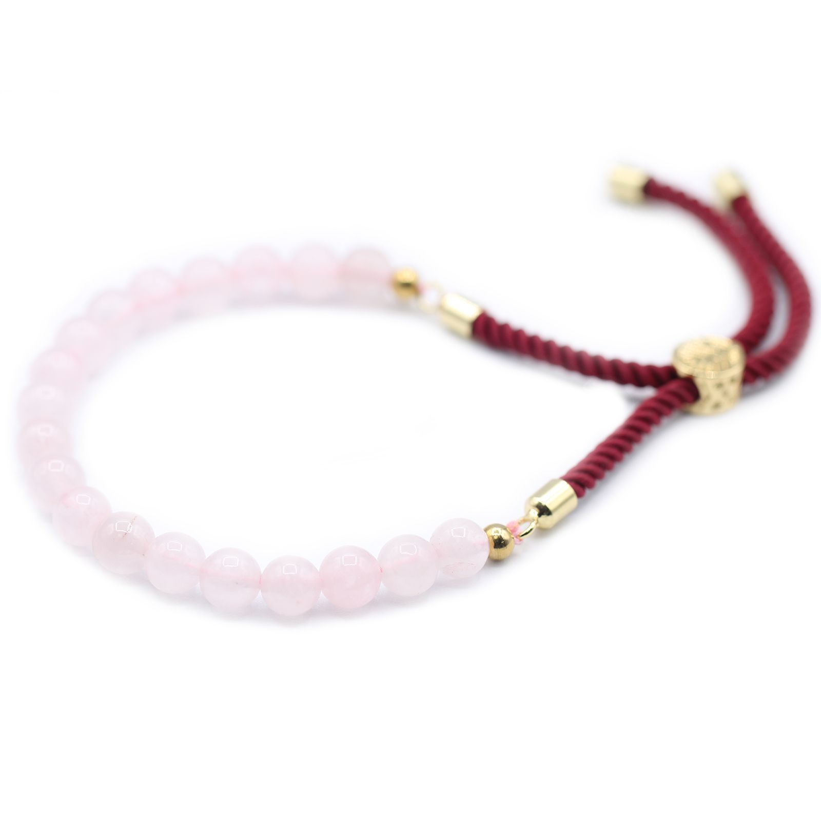 Pulseira Elo Vital - Quartzo Rosa