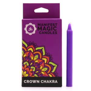 Velas Mágicas Manifestação - Chakra Coronário