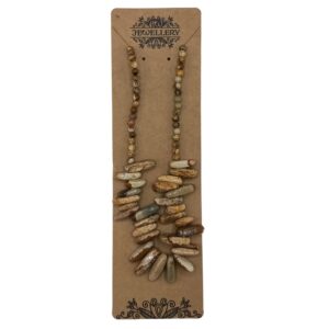 Colar Longstone - Pedra Mapa