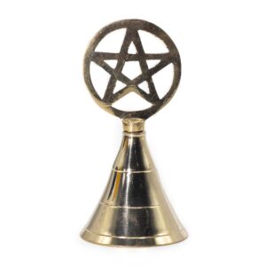 Campana de latón para altar - Pentagrama
