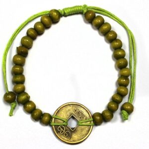 Pulseira Feng Shui - Verde Alface