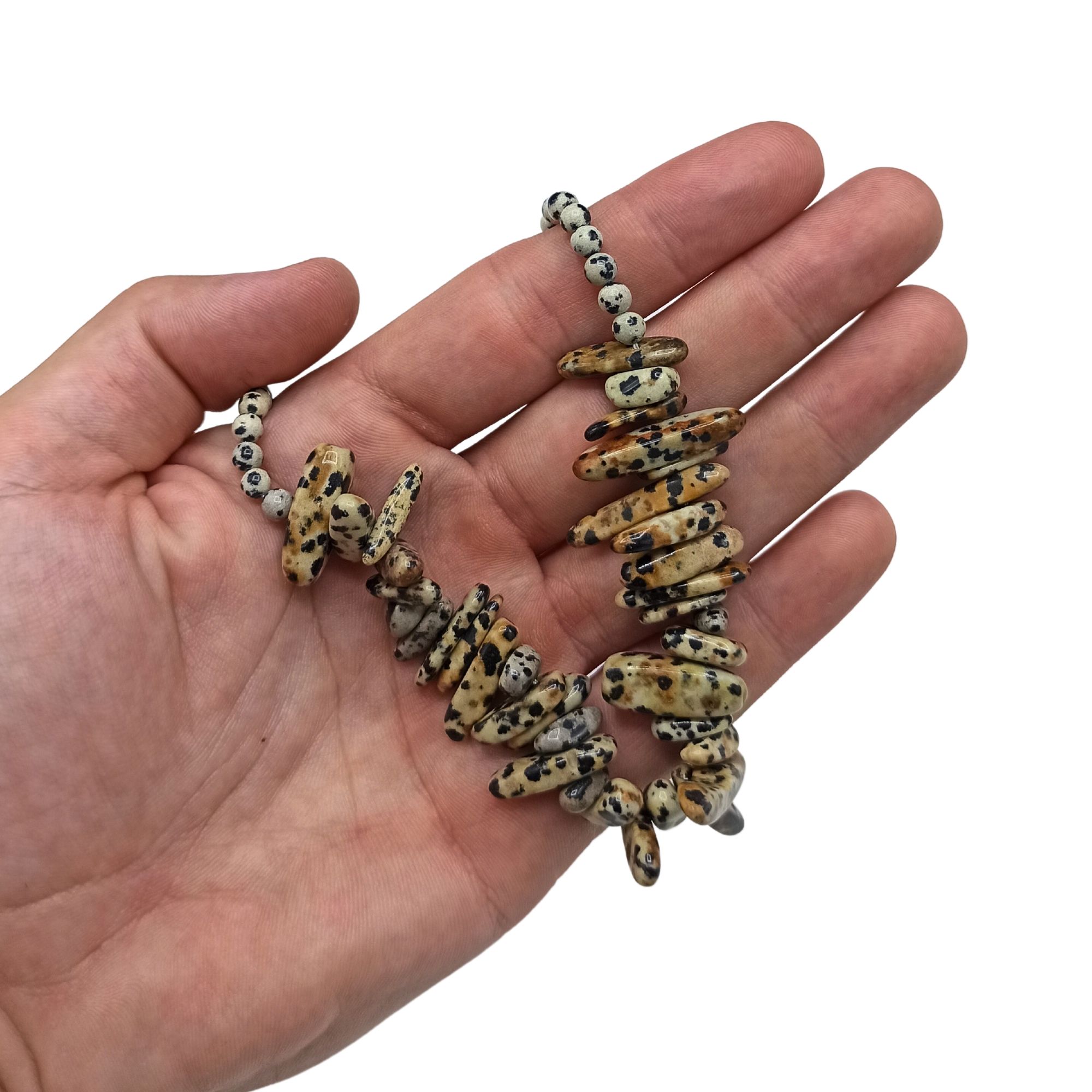 Colar Longstone - Jaspe Dálmata - Image 2